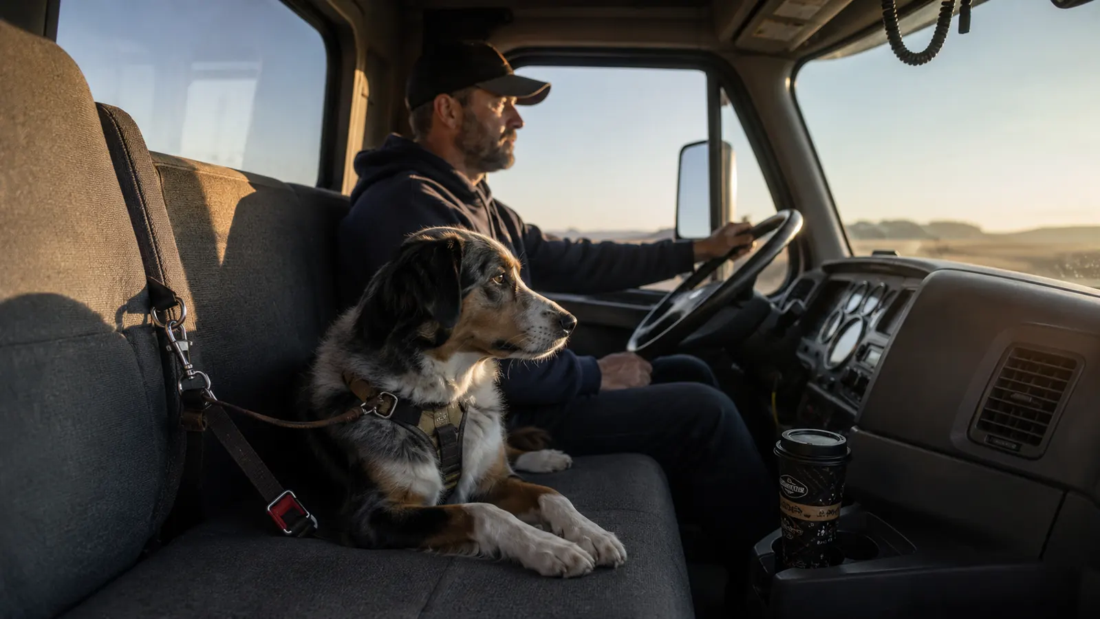 How a Dog Car Harness Turned My White-Knuckle Highway Drives Into Calm Ones