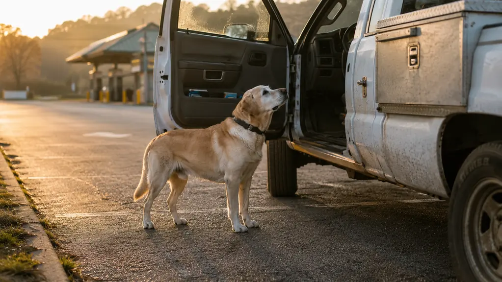 How a Folding Dog Car Ramp Let My Old Dog Keep Riding Shotgun in the Truck