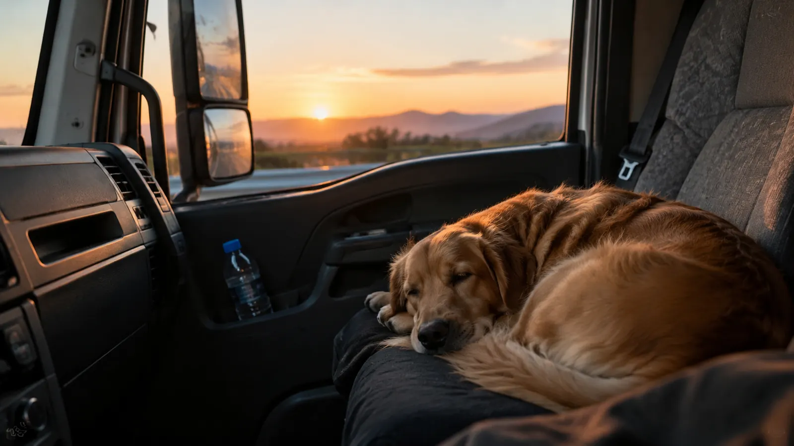 How a Leak-Proof Dog Water Bottle Fixed My Messy Rest Stop Routine